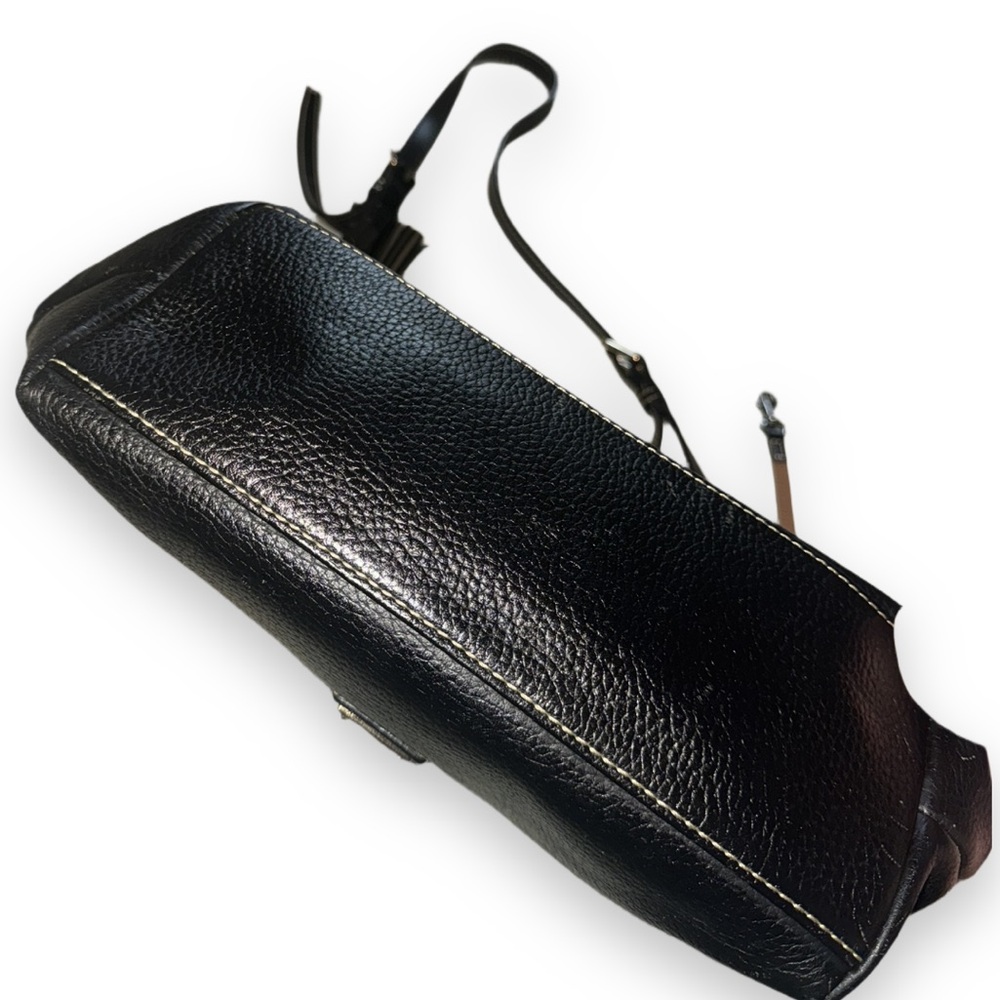 Dooney & Bourke Pebble Black Leather Bag - Picture 10 of 10